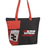 Large Zipper Tote