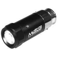 Rechargeable LED Auto-Plug Flashlight with Aluminum Housing
