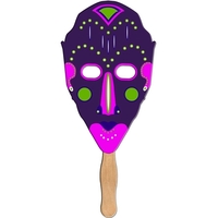 Hockey Mask Fast Hand Fan - 1 Day