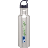 24 oz h2go Bolt Single Wall Stainless Steel Water Bottle