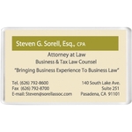 Rectangle Acrylic Magnet, Clear, , Full Color