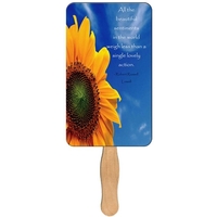 Rectangle Hand Fan Full Color