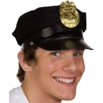 Cotton Police Hat With Badge