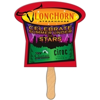 Mushroom shape fast fan with wooden stick.... from ASI 67620 Lion Circle Corp...
