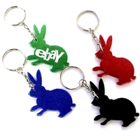 Rabbit shape bottle opener with key chain.... from ASI 74585 Nu Promo...