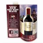 Red Wine Wave 3D Table Tent