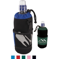 Quencher - Bottle holder made from neoprene like fabric and vinyl.... from...