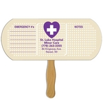 Band aid/Pill Fast Hand Fan - 1 Day