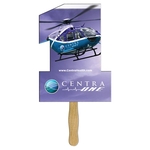 Number One Rally Hand Sign w/ 12" Wooden Stick