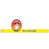 Oval headband made from 14 pt., high density, white poster board.... from ASI...