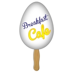 Egg Hand Fan Full Color