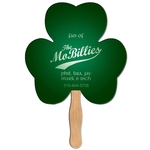 Shamrock Hand Fan Full Color