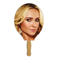 Racquet/Guitar Hand Fan Full Color