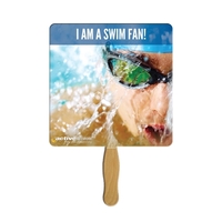 Square Hand Fan Full Color