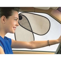 Unique fan shape side window mesh shade with pivot design.... from ASI 37586...