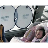 Silver mesh side shade, fits side or rear window.... from ASI 37586...