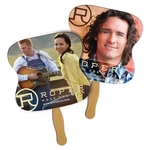 Hourglass Sandwiched Hand Fan