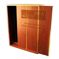 3 Bottle Wine Box, 11.25 x 14.625 x 4"