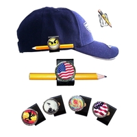 Ultimate Golf Clip with 1" Domed full color Ball Marker.... from ASI 57853...