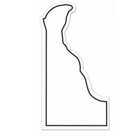 Magnet - Delaware. Digital 4-color process print; stock 20 mil; 30... from...