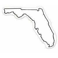 Magnet - Florida. Digital four color process print; stock 20 mil;... from ASI...