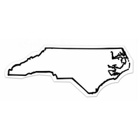 Magnet - North Carolina - full color. Digital 4CP print; stock... from ASI...