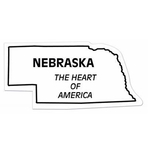 Magnet - Nebraska - Full Color