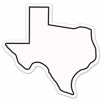 Magnet - Texas. Digital four color process print; stock 20 mil;... from ASI...