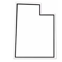 Magnet - Utah. Digital four color process print; stock 20 mil;... from ASI...