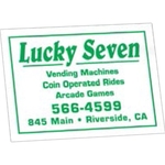 Rectangle Idento Vinyl Identification Decal (1 1/2"x2")