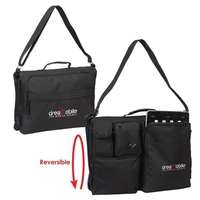 600D polyester, completely reversible, fits 10" and 7" tablets, and 15.4"......