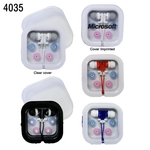 Audio Earbud Headphones With Case