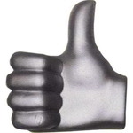 Thumbs Up Shape Stress Reliever