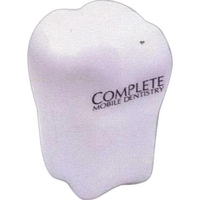 Stress reliever in shape of white tooth.... from ASI 74779 O & S Supply...