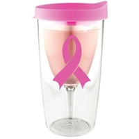 Vino 2 GO - 10 oz. clear Vino2Go double wall acrylic... from ASI 31530 ZZ...