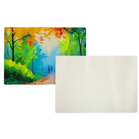 Glass cutting board, 8" x 11" rectangle.... from ASI 77988 Photo USA Corp /...