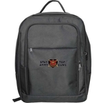 Expandable laptop backpack