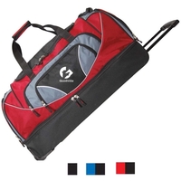 Large Drop-Bottom Rolling Duffle
