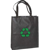 Recyclable tote bag with bottom panel insert.... from ASI 34046 Allcasion...
