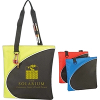 Fashion tote bag with pen holders on strap.... from ASI 34046 Allcasion...