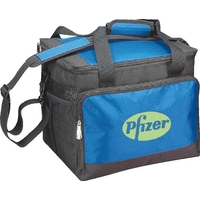 Thirty-six can cooler with zipper closure.... from ASI 34046 Allcasion...