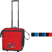 Collapsible rolling cooler