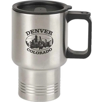 16 oz. double-wall stainless steel travel mug.... from ASI 34046 Allcasion...