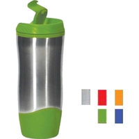16 oz. Stainless steel mug.... from ASI 34046 Allcasion Travelware Co