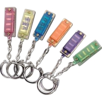 Colorful mini translucent harmonica key chain.... from ASI 61241 ZZ OLD/Drop...
