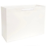 Stone Paper White EuroTote Bag (16" x 6" x 12")