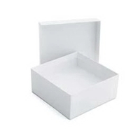 White Krome Jewelry Box (3 1/2" x 3 1/2" x 1.5")