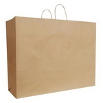 Natural Kraft Shopping Bag (24" x 7" x 18.75")