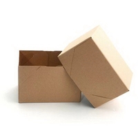 Two piece lock corner design gift box. 6.5" x 6.5" x... from ASI 92480...