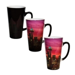 17 oz Black Color Changing Ceramic Mug